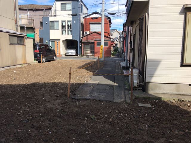 東京都葛飾区東新小岩の木造2階建て家屋解体工事2棟後の様子です。